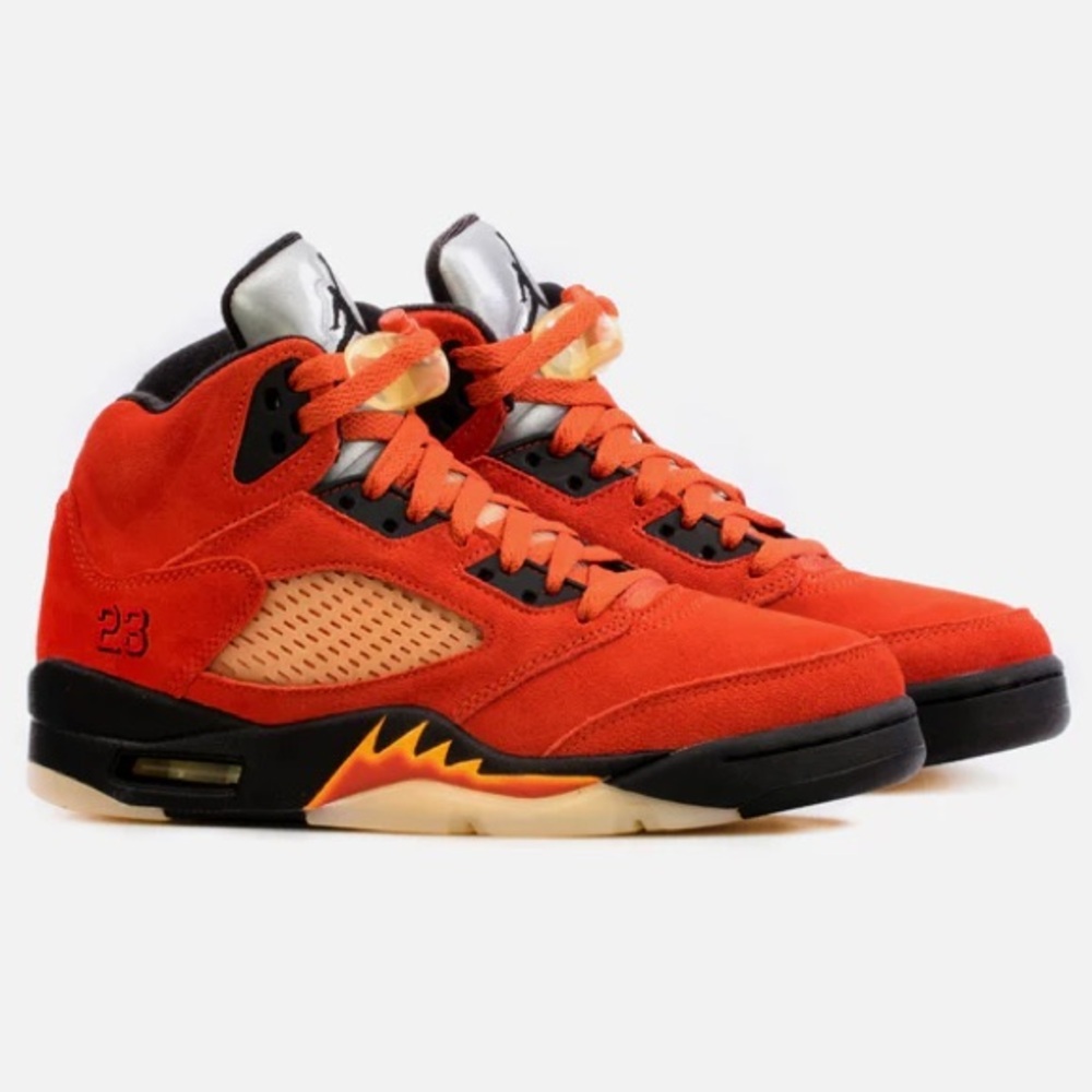 NIKE Air Jordan 5 Retro Dunk on Mars Size 9 Women and Size 7.5 Men - Picture 11 of 11
